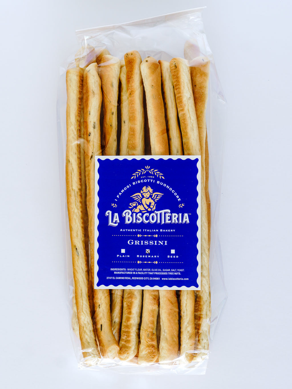 GRISSINI - ROSEMARY Bakery STICKS oz.) BREAD La Italian HERB Biscotteria – (12